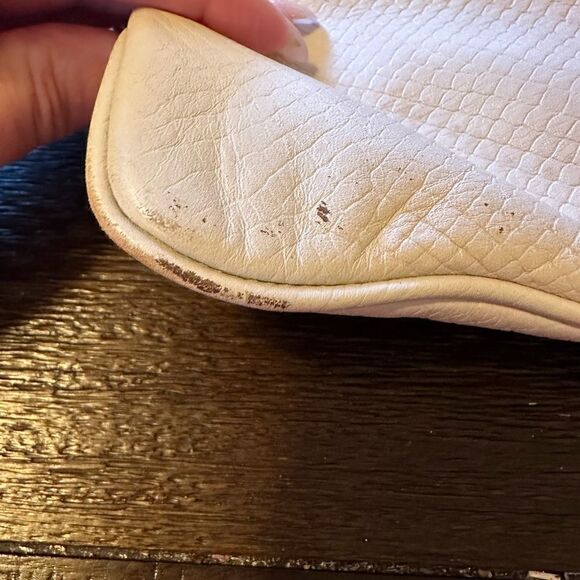 Michael Kors Cream Envelope Bag - Picture 7 of 10